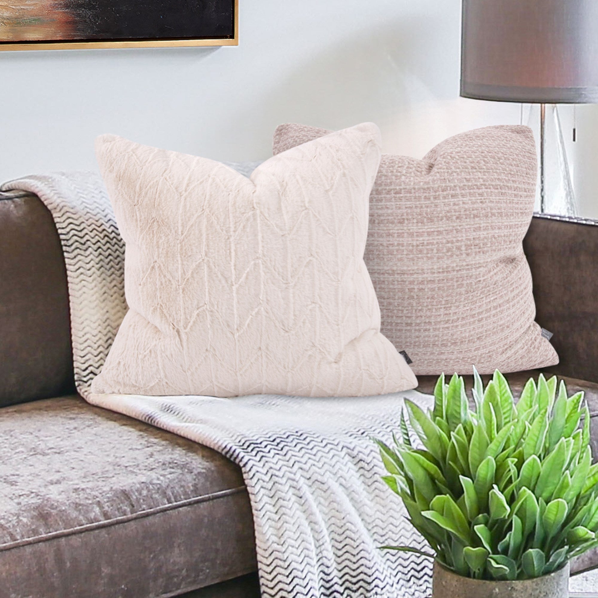 Angora Natural Down Pillow- 20" x 20"