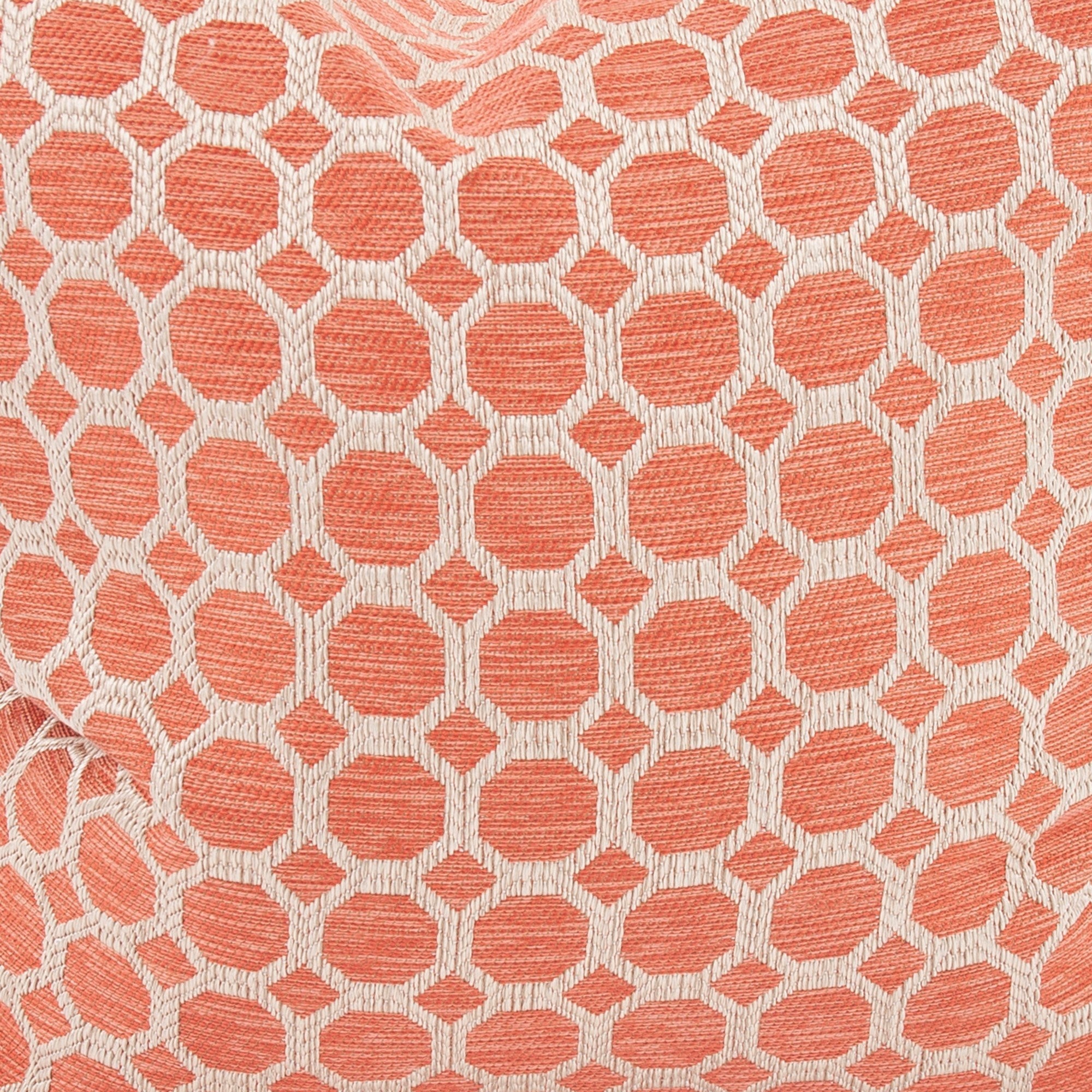 Pyth Coral Poly Pillow- 20" x 20"