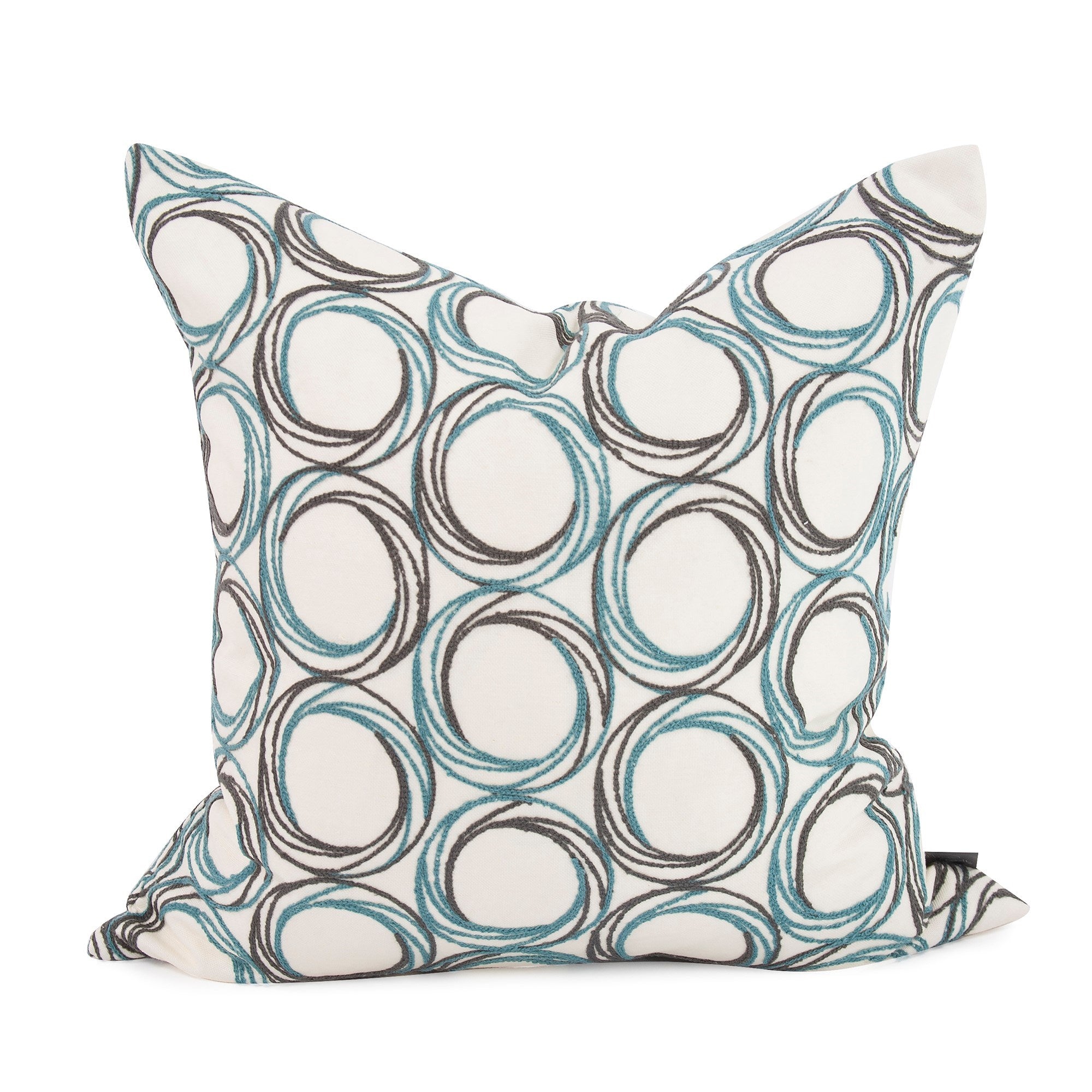 Demo Indigo Poly Pillow- 20" x 20"