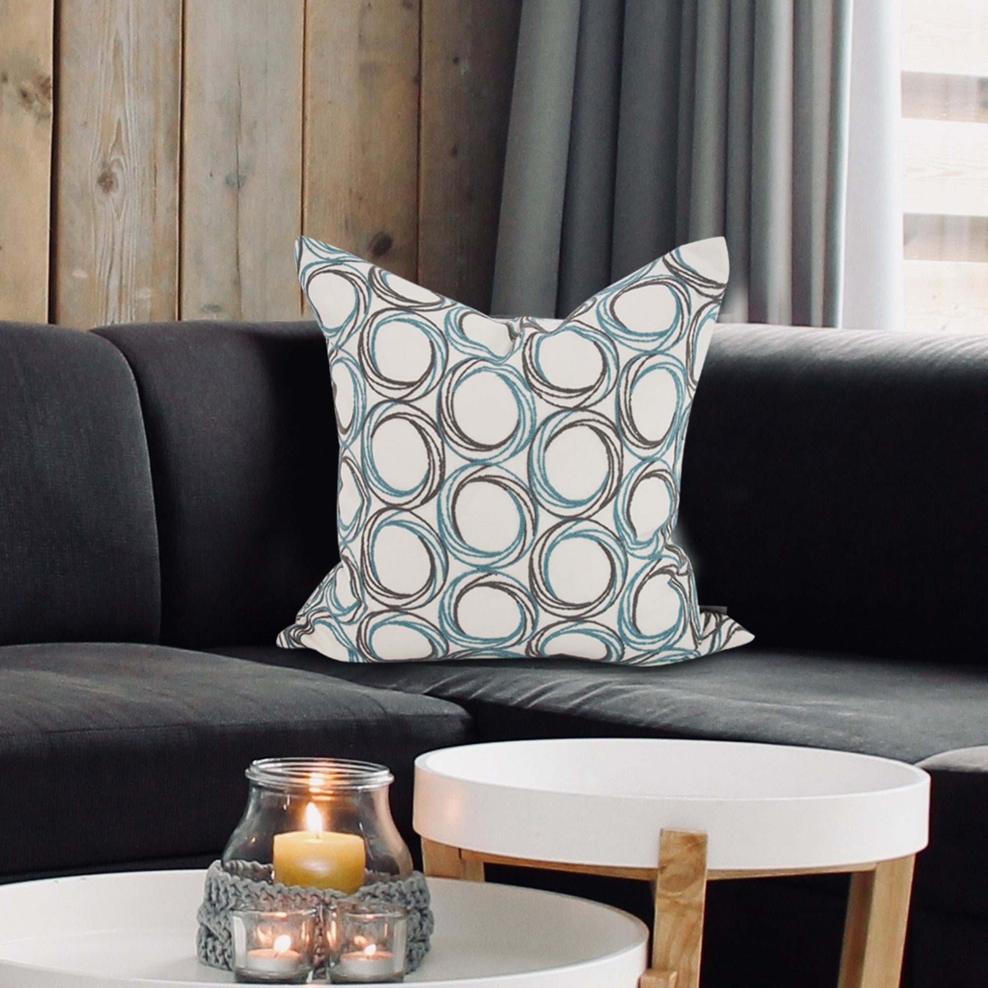 Demo Indigo Down Pillow- 20" x 20"