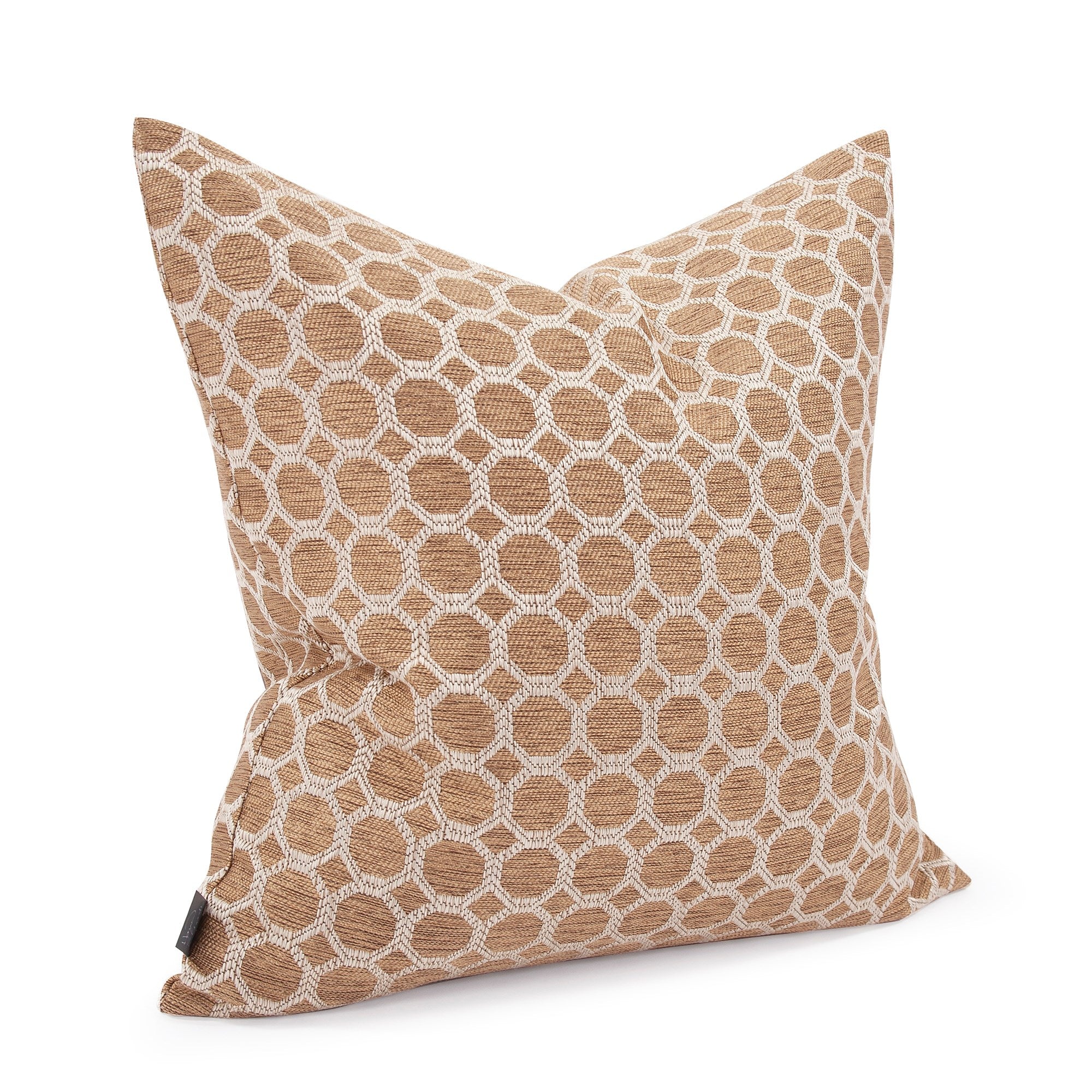 Pyth Gold Poly Pillow- 20" x 20"