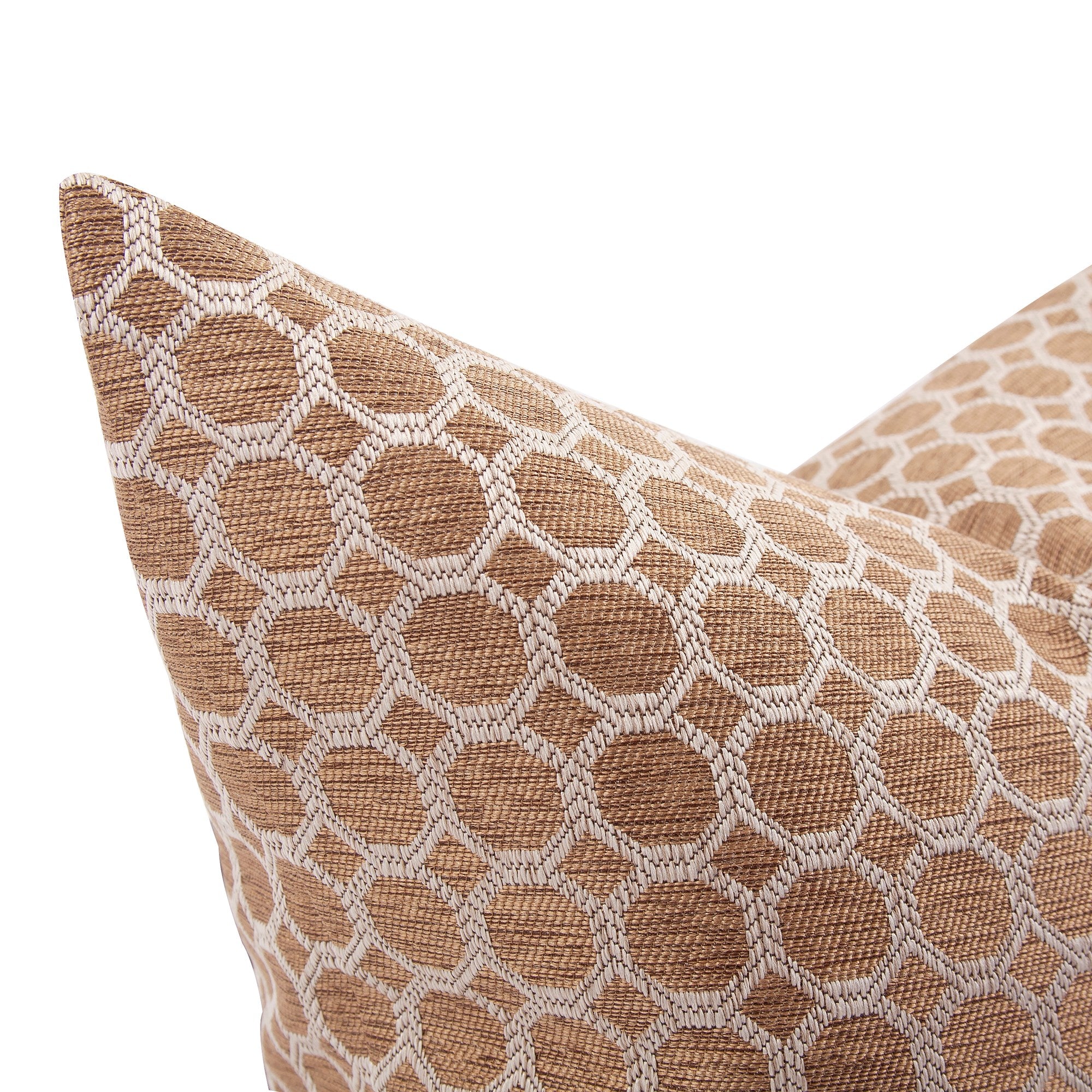 Pyth Gold Poly Pillow- 20" x 20"