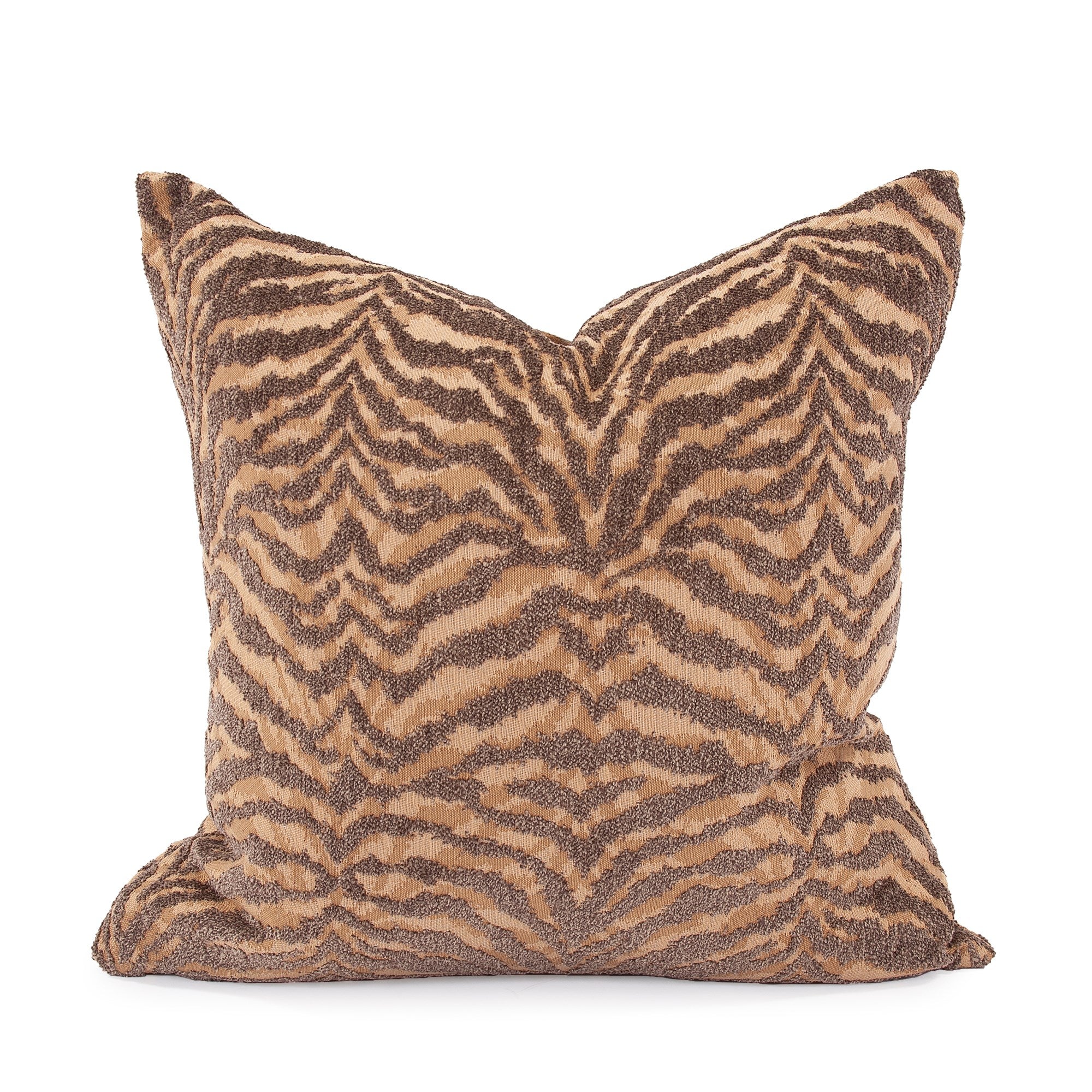 Bengal Gold Down Pillow- 20" x 20"