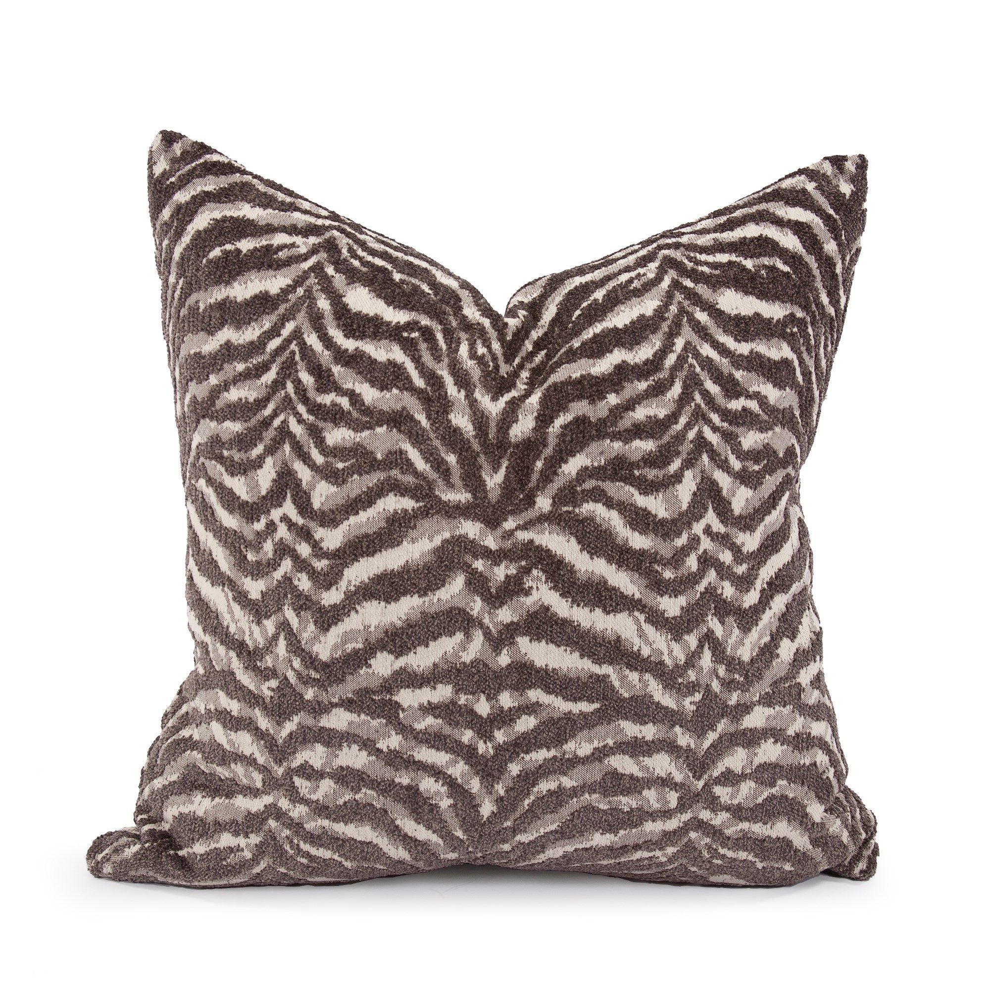 Bengal Charcoal Down Pillow- 20" x 20"