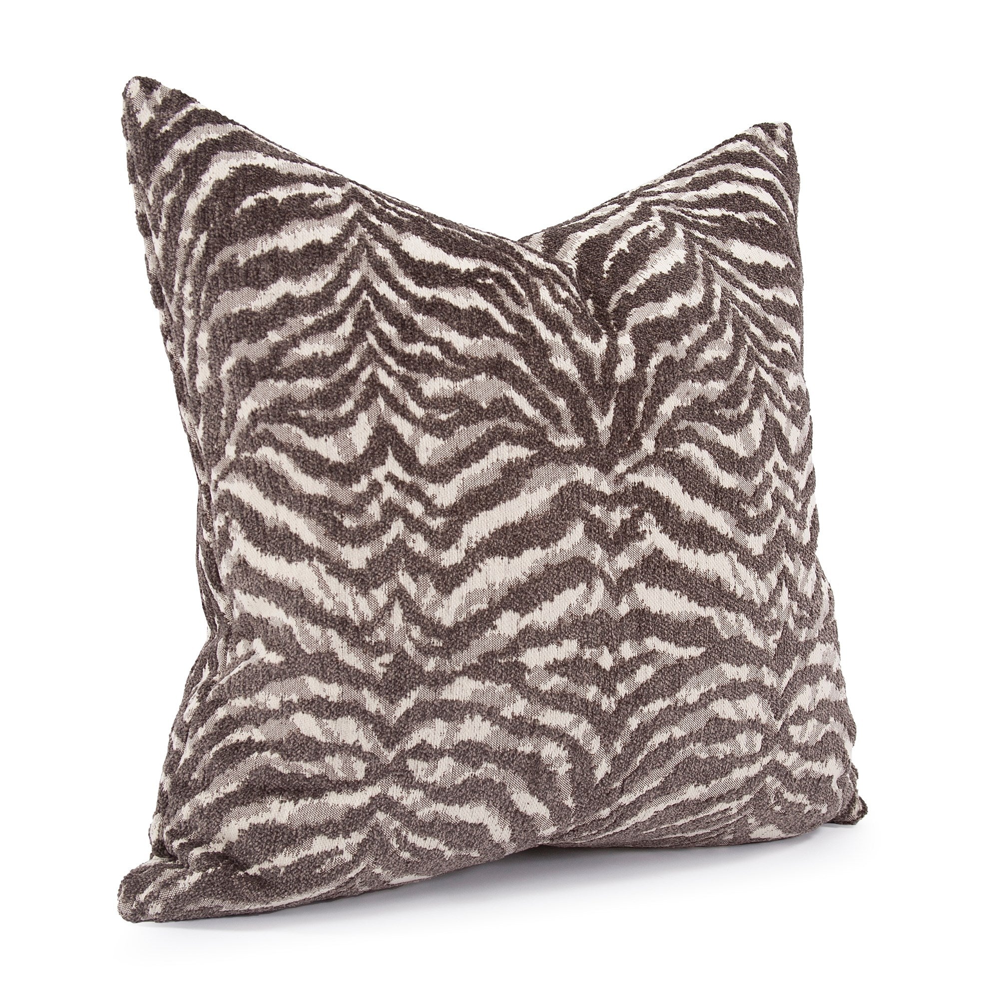 Bengal Charcoal Down Pillow- 20" x 20"