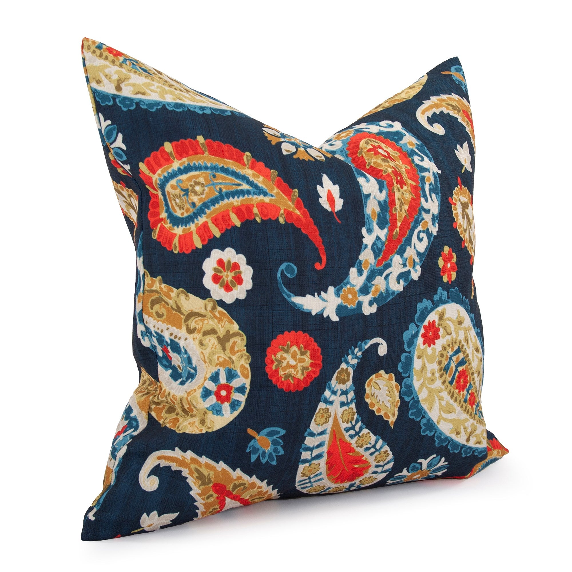 Boteh Indigo Down Pillow- 20" x 20"