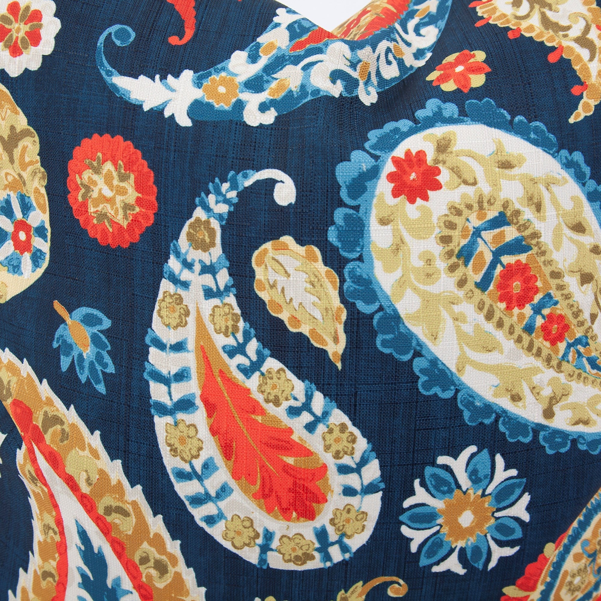 Boteh Indigo Down Pillow- 20" x 20"