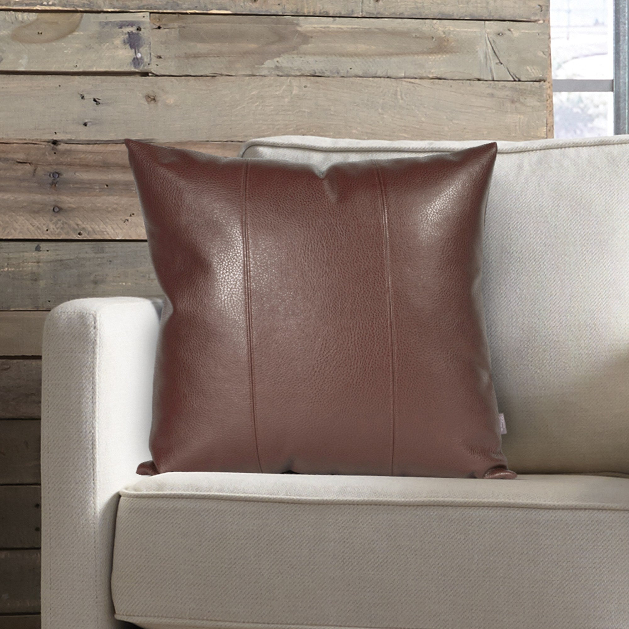 Avanti Pecan Poly Pillow- 20" x 20"