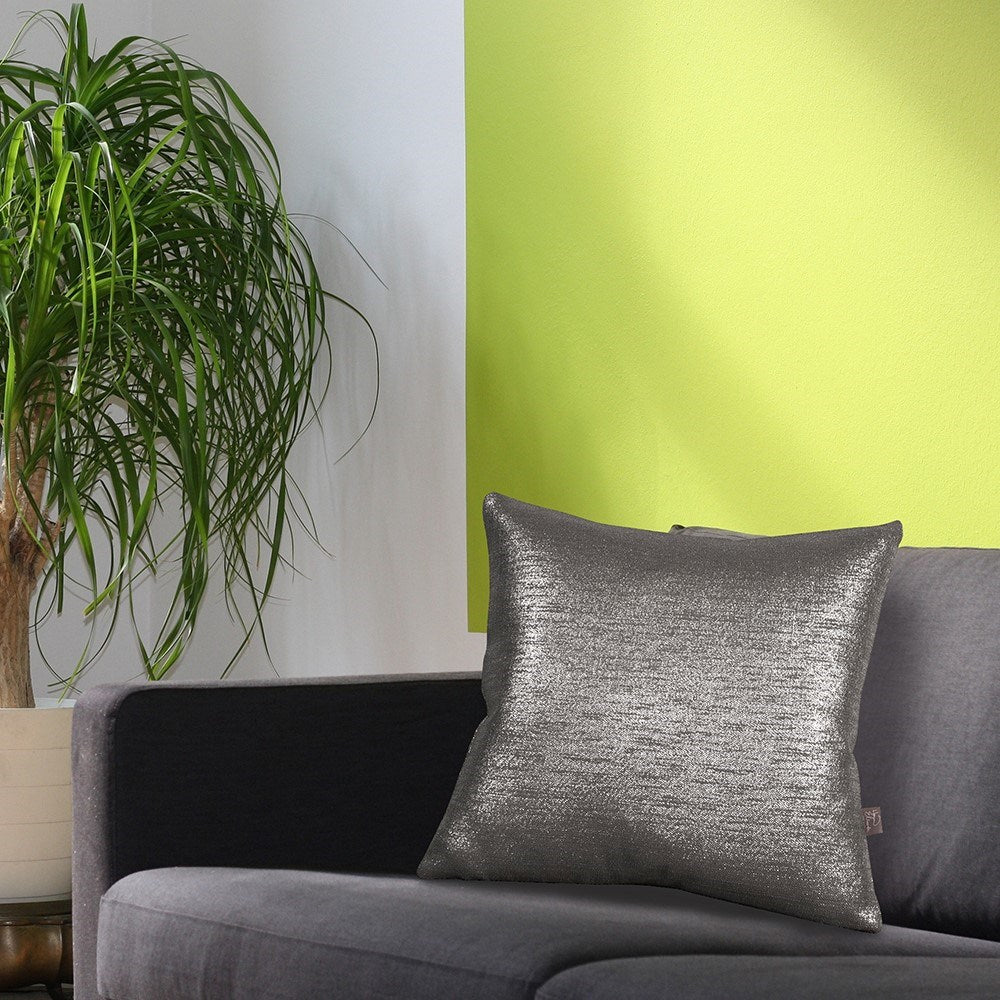 Glam Zinc Poly Pillow- 20" x 20"
