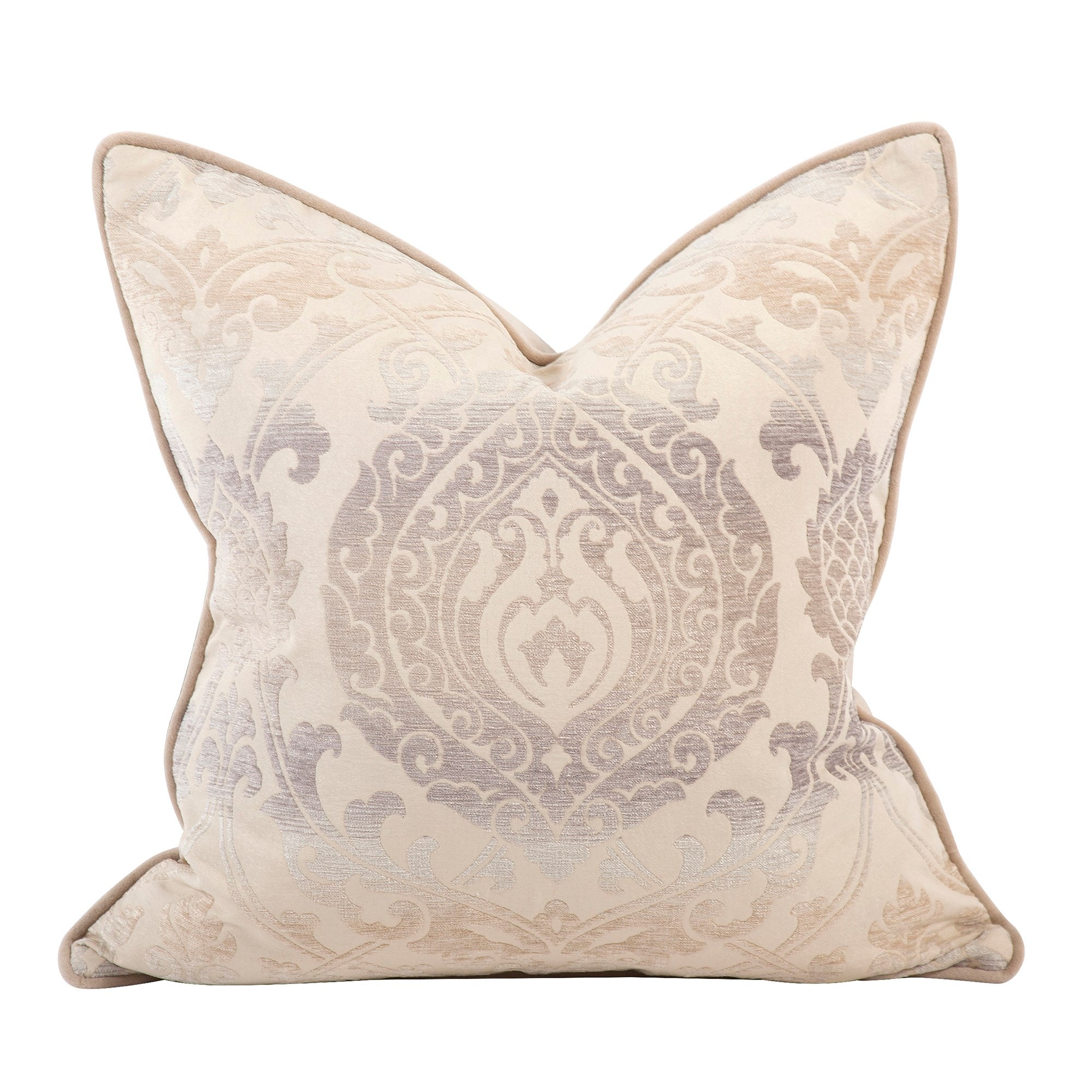 Damask Sand Down Pillow- 20" x 20"