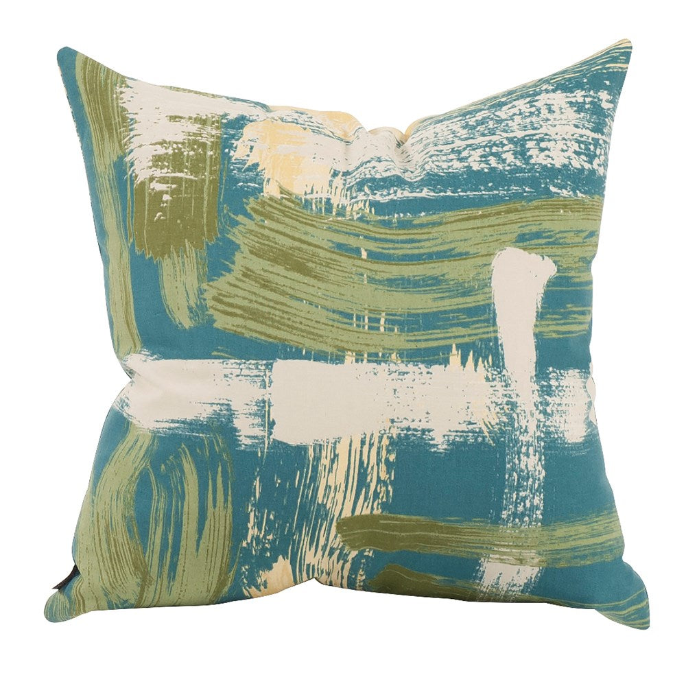 Urban Turquoise Down Pillow- 20" x 20"