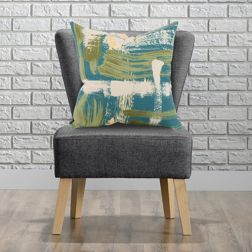 Urban Turquoise Down Pillow- 20" x 20"
