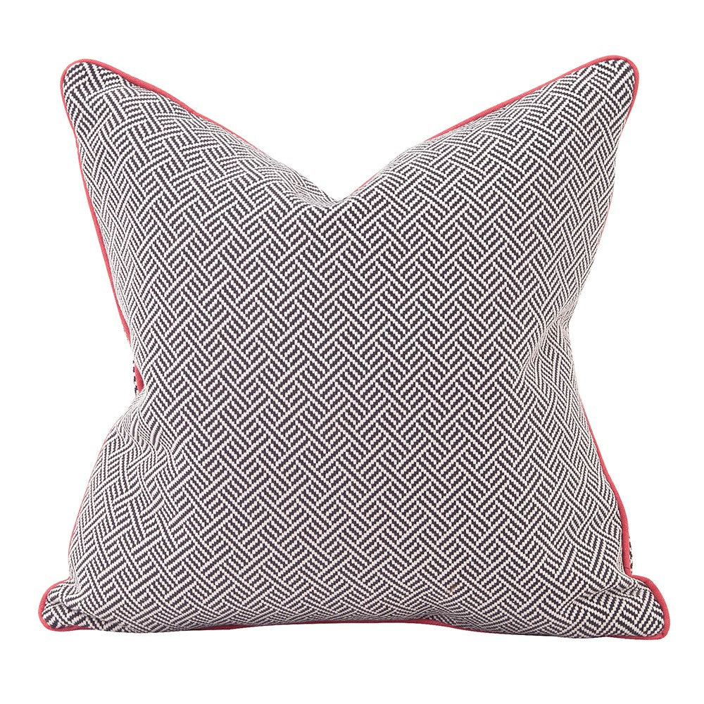 Beach Club Rhubarb Poly Pillow- 20" x 20"