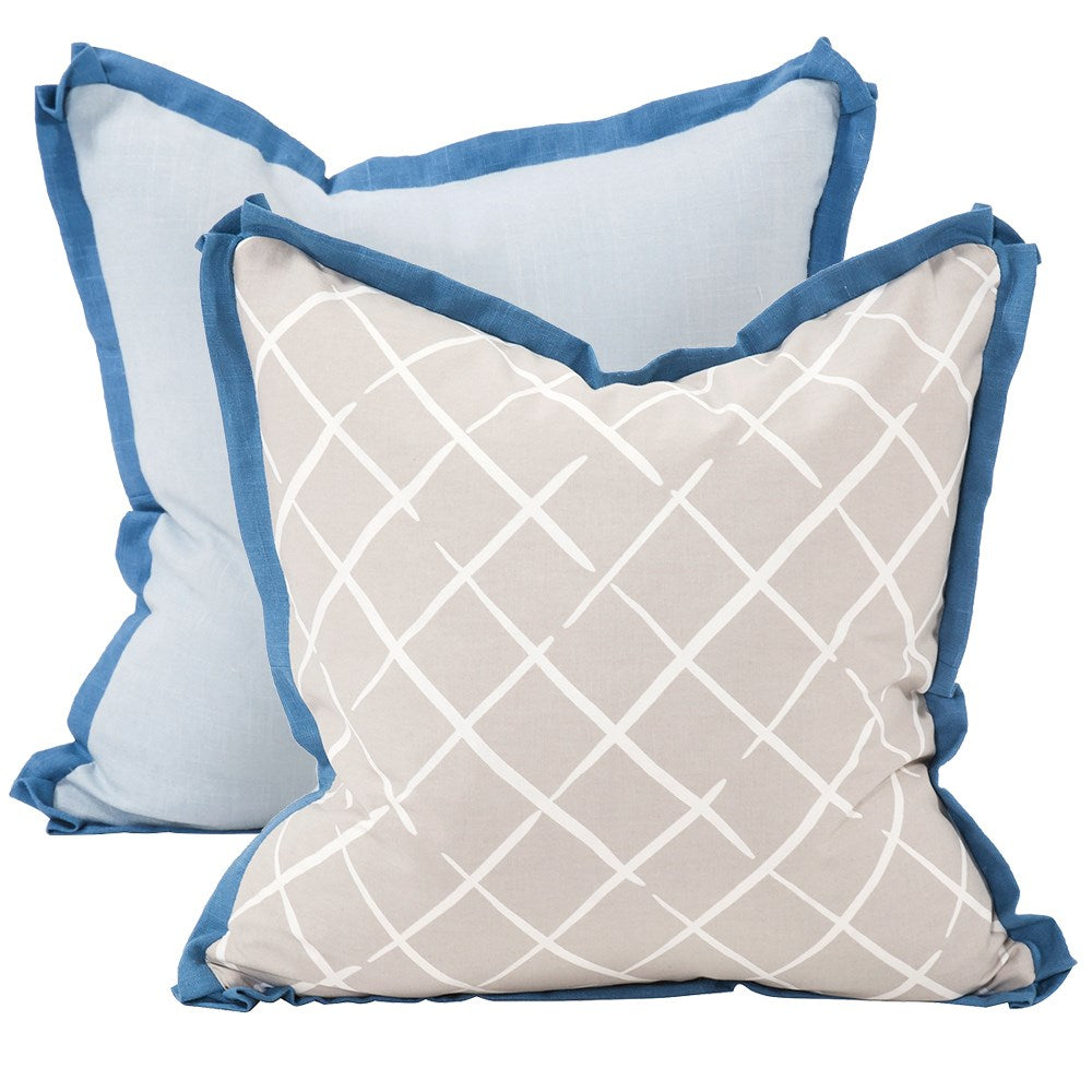 Cove End Ocean Poly Pillow- 20" x 20"