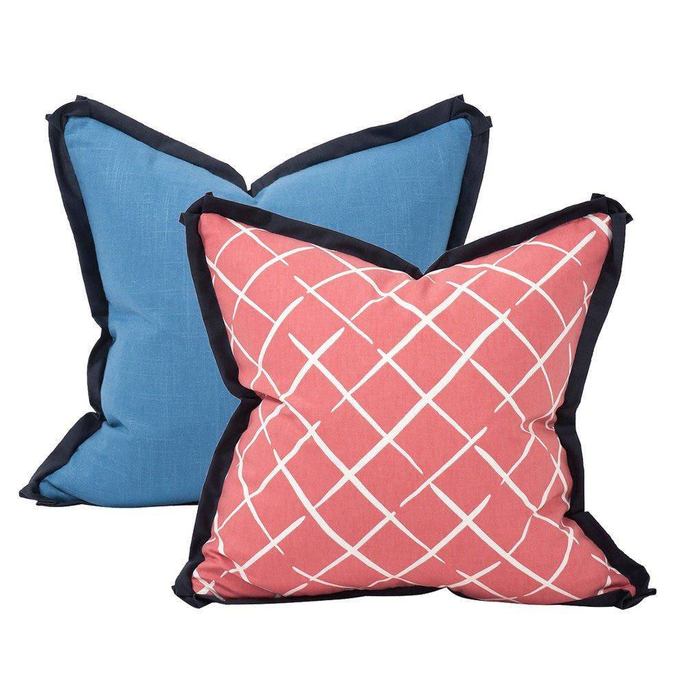 Cove End Rhubarb Down Pillow- 20" x 20"
