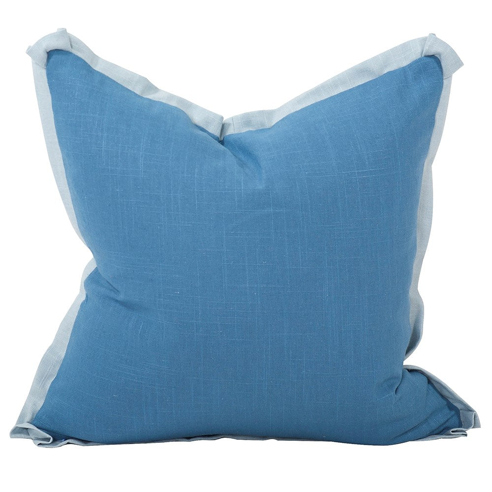 Cove End Indigo Down Pillow- 20" x 20"