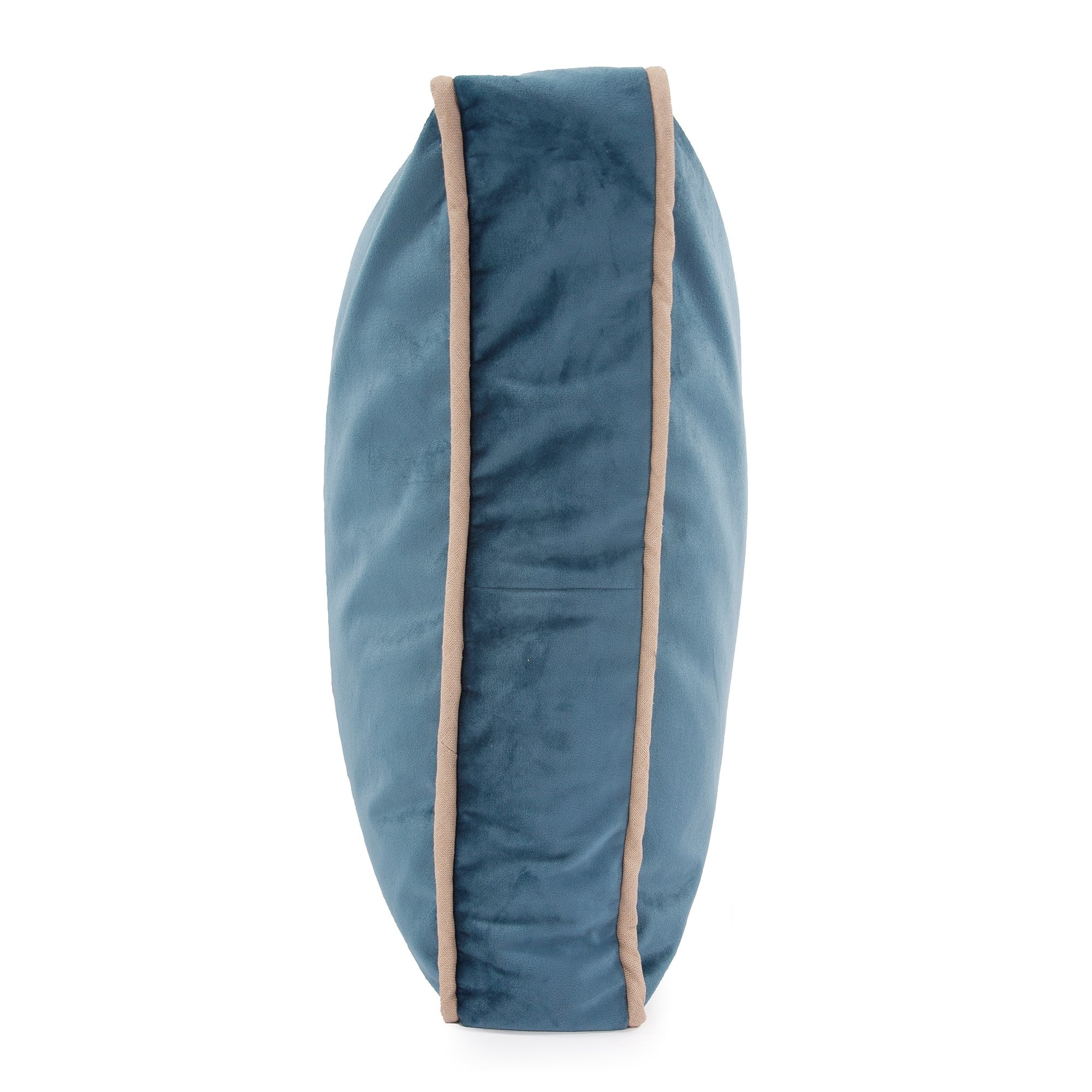 Gusseted Bella Teal Down Pillow- 20" x 20"