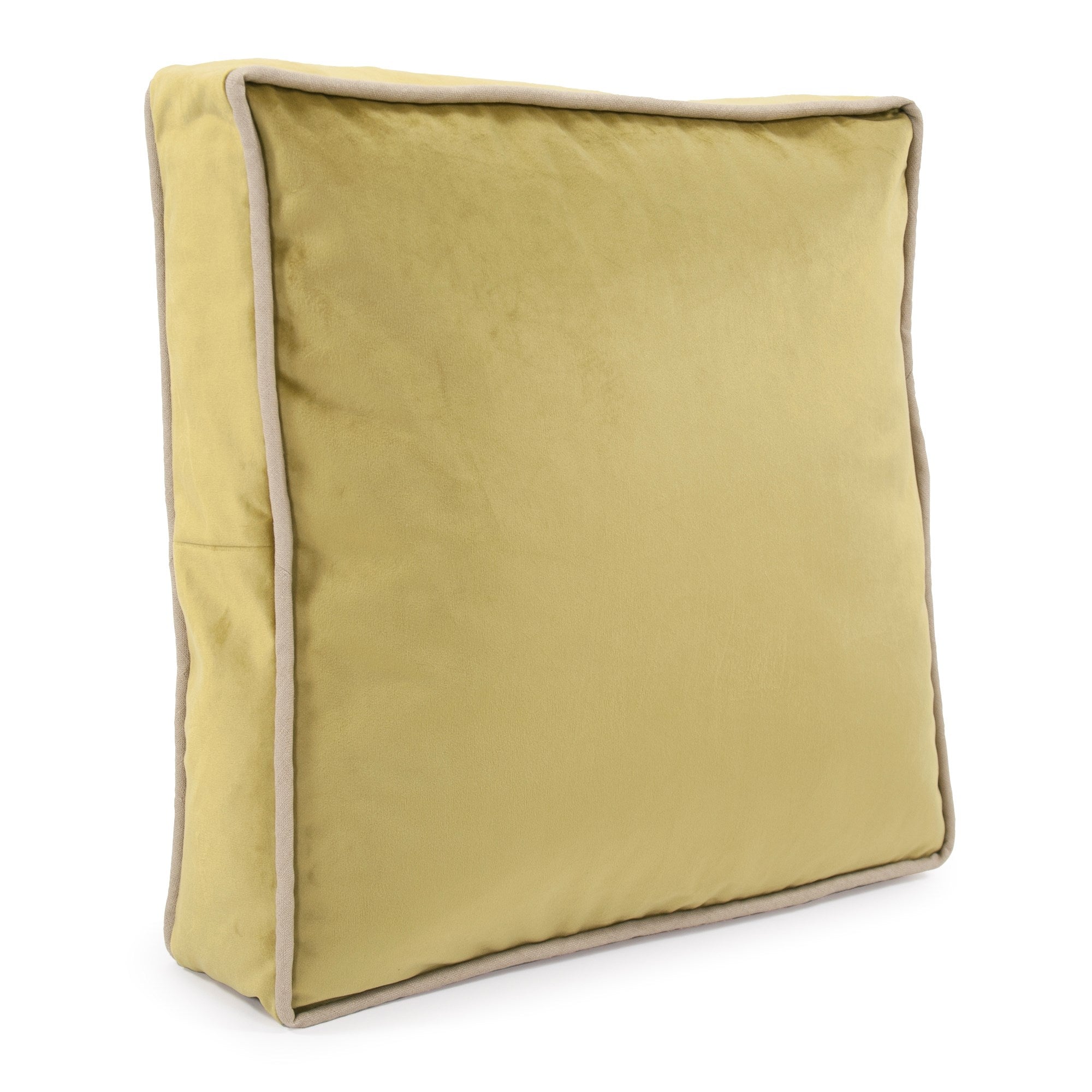 Gusseted Bella Moss Down Pillow- 20" x 20"