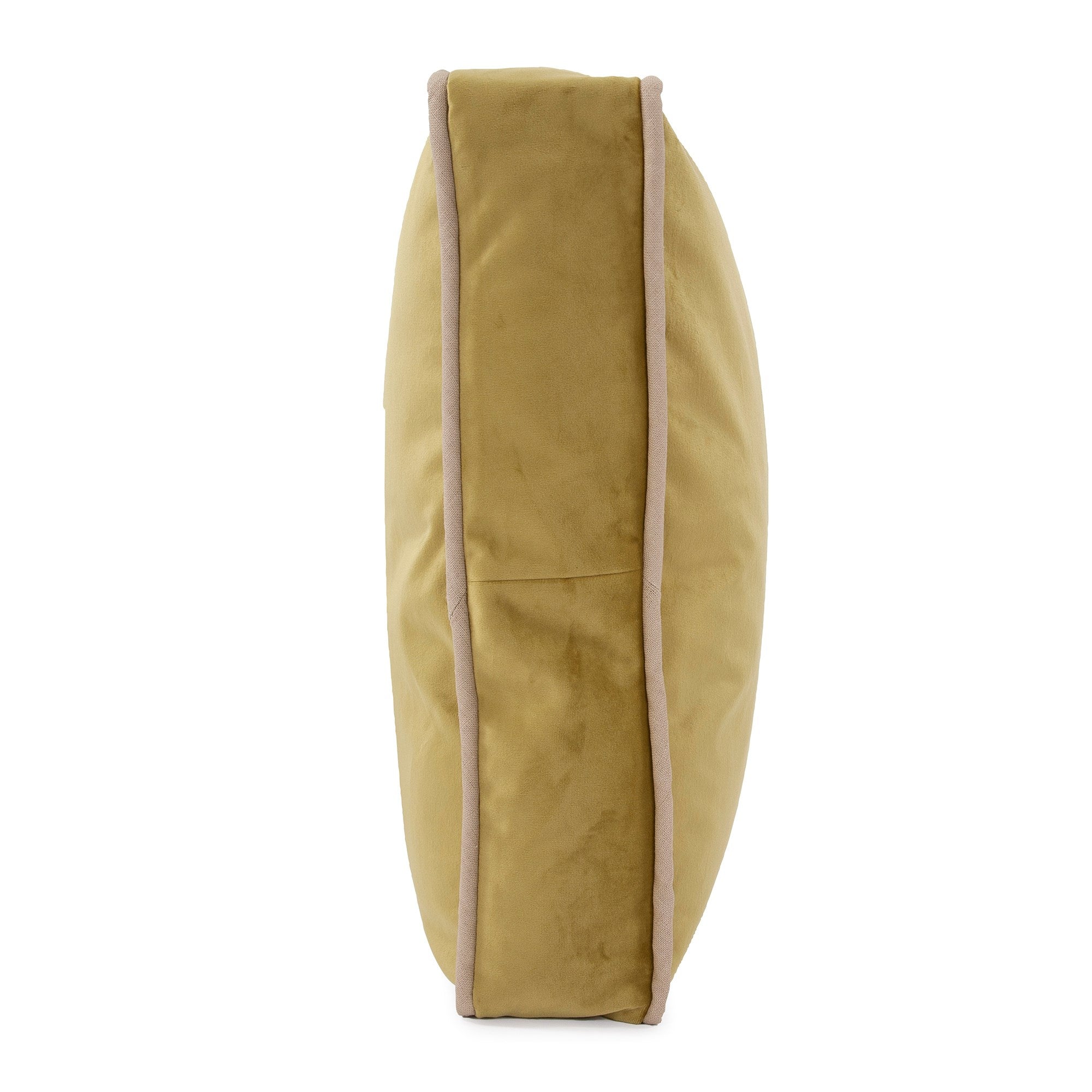 Gusseted Bella Moss Down Pillow- 20" x 20"