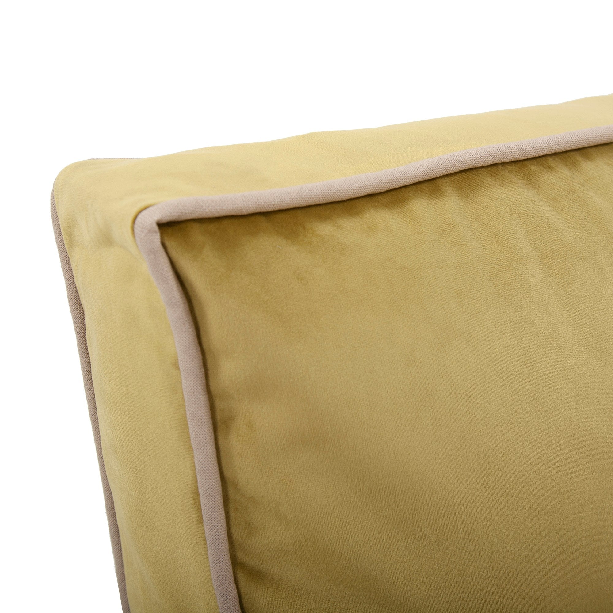 Gusseted Bella Moss Down Pillow- 20" x 20"