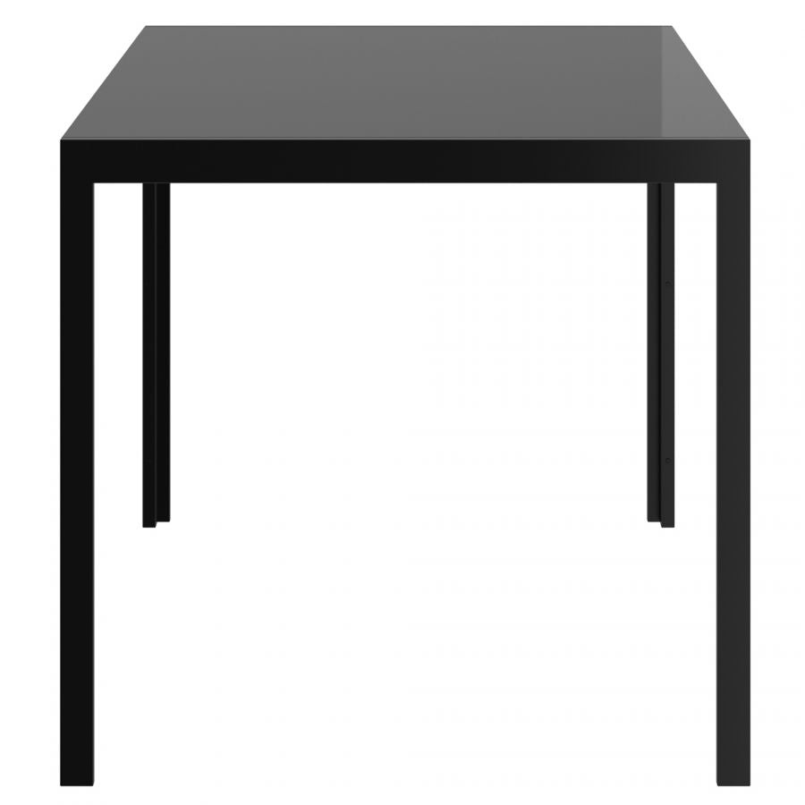 Contra Black Rectangular Dining Table