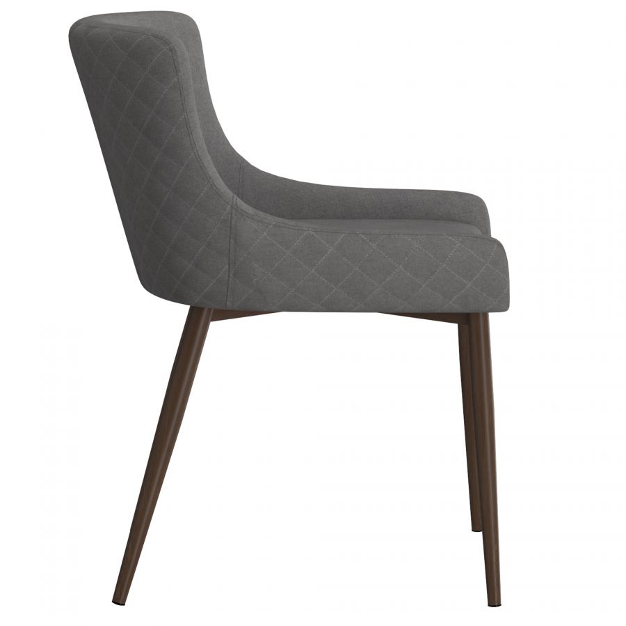 Bianca Grey - Walnut Side Chair