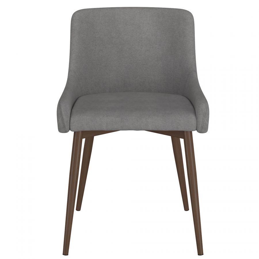 Bianca Grey - Walnut Side Chair