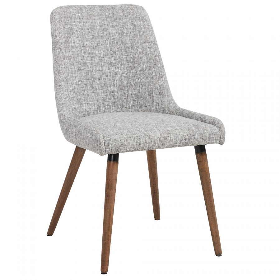 Mia Light Grey Side Chair