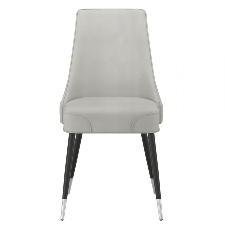 Silvano Light Grey Side Chair