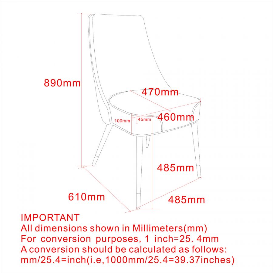 Silvano Vintage Grey Side Chair
