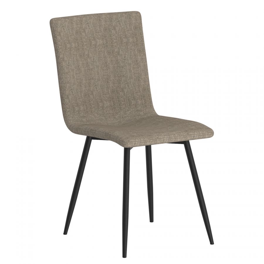 Nora Grey - Black Side Chair