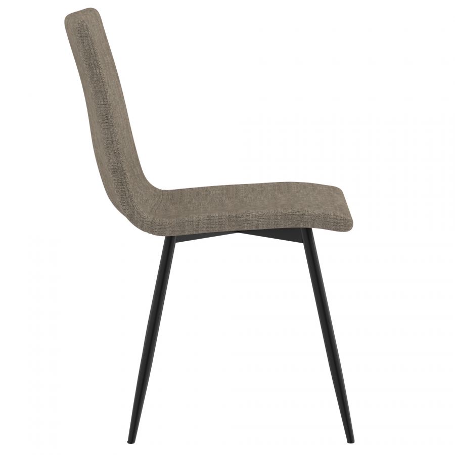 Nora Grey - Black Side Chair