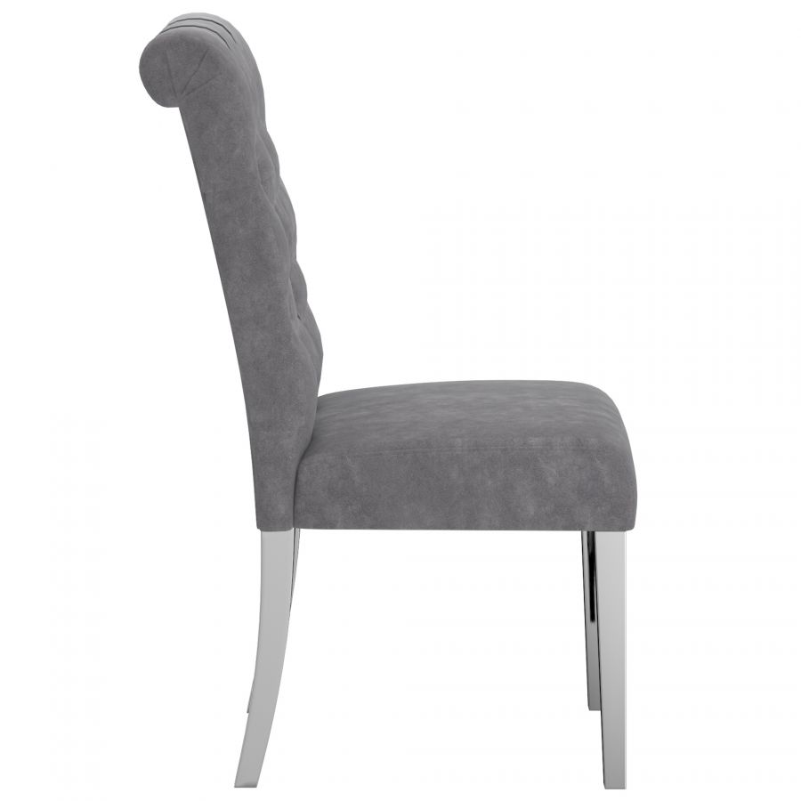 Chloe Grey Side Chair