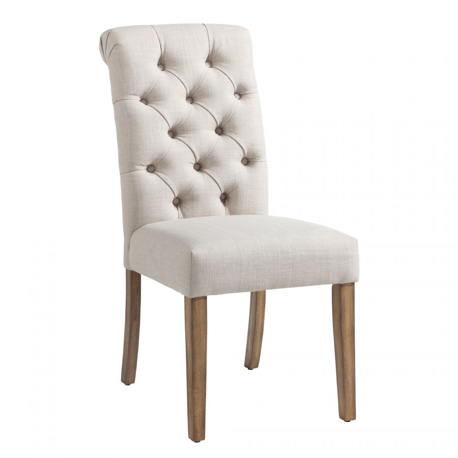 Melia Beige Side Chair