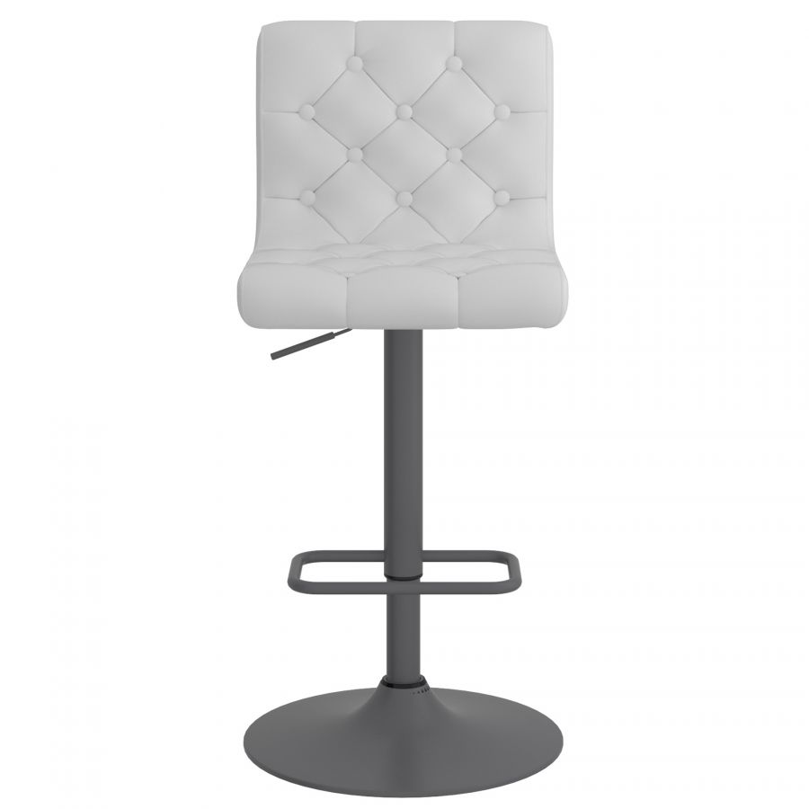 Dex White Air Lift Stool