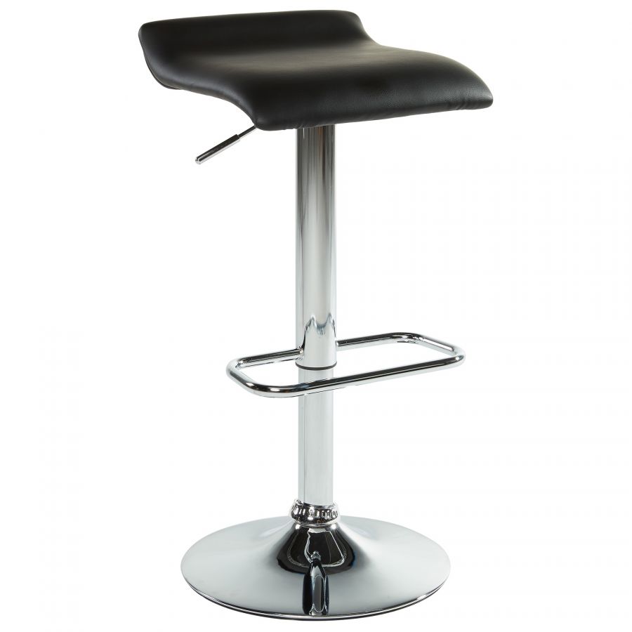 Fabia II Black Air Lift Stool