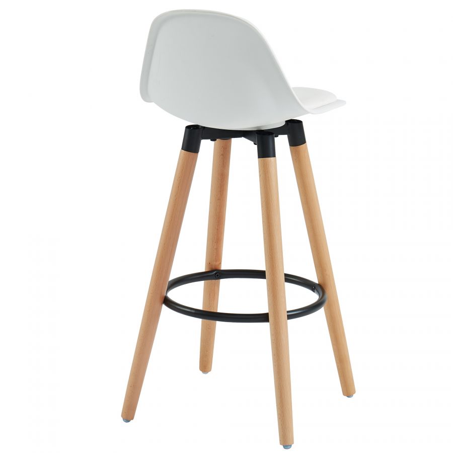 Diablo White Counter Stool