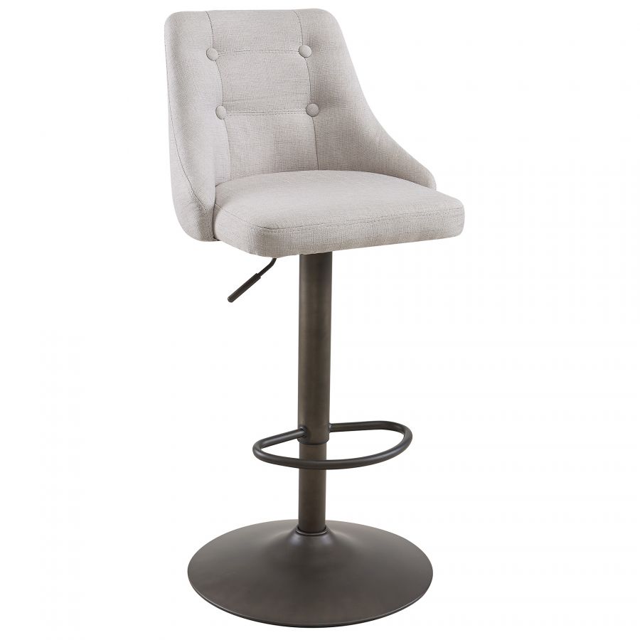 Adyson Beige Air Lift Stool