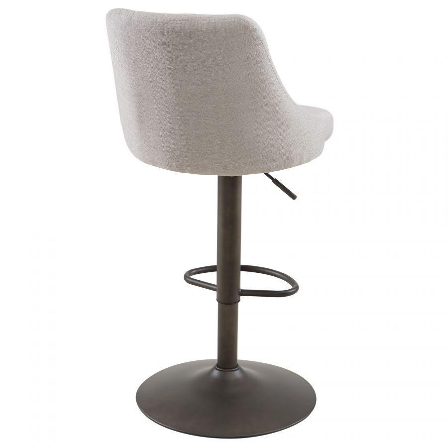 Adyson Beige Air Lift Stool