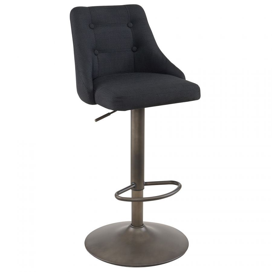 Adyson Black Air Lift Stool