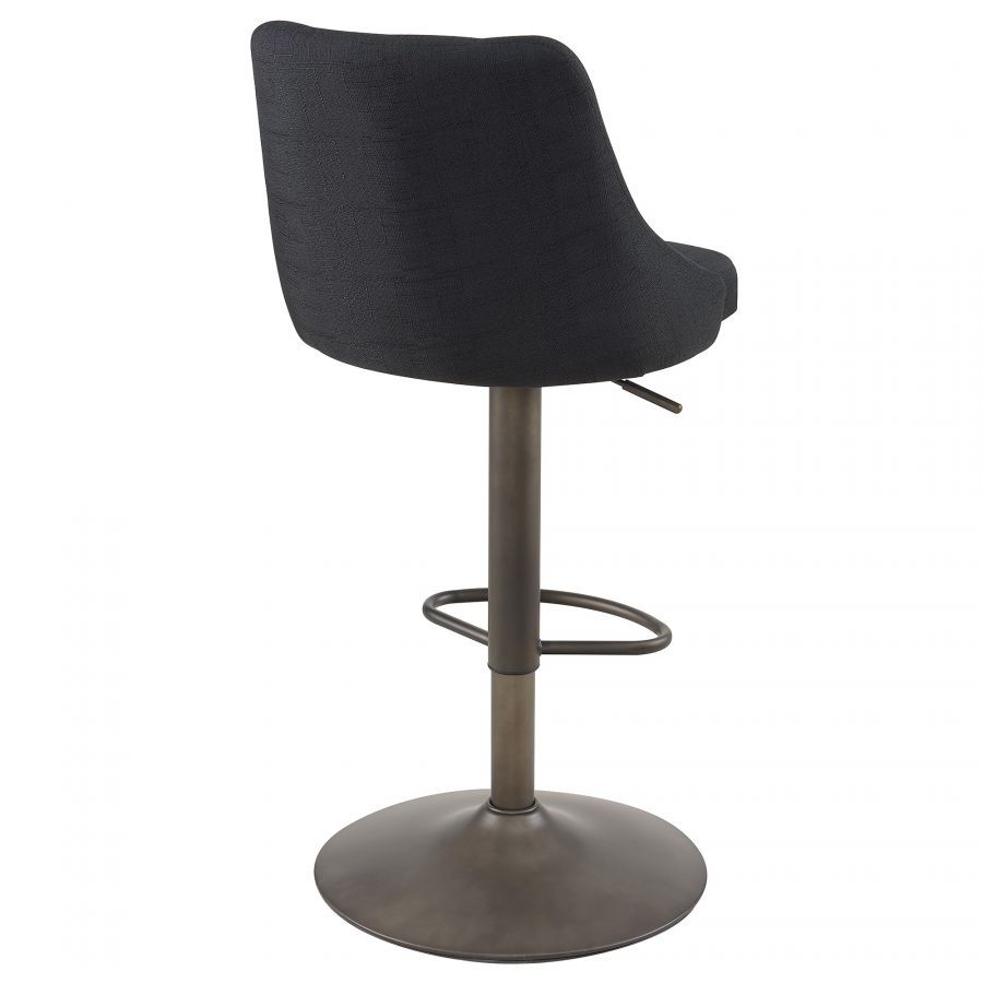 Adyson Black Air Lift Stool
