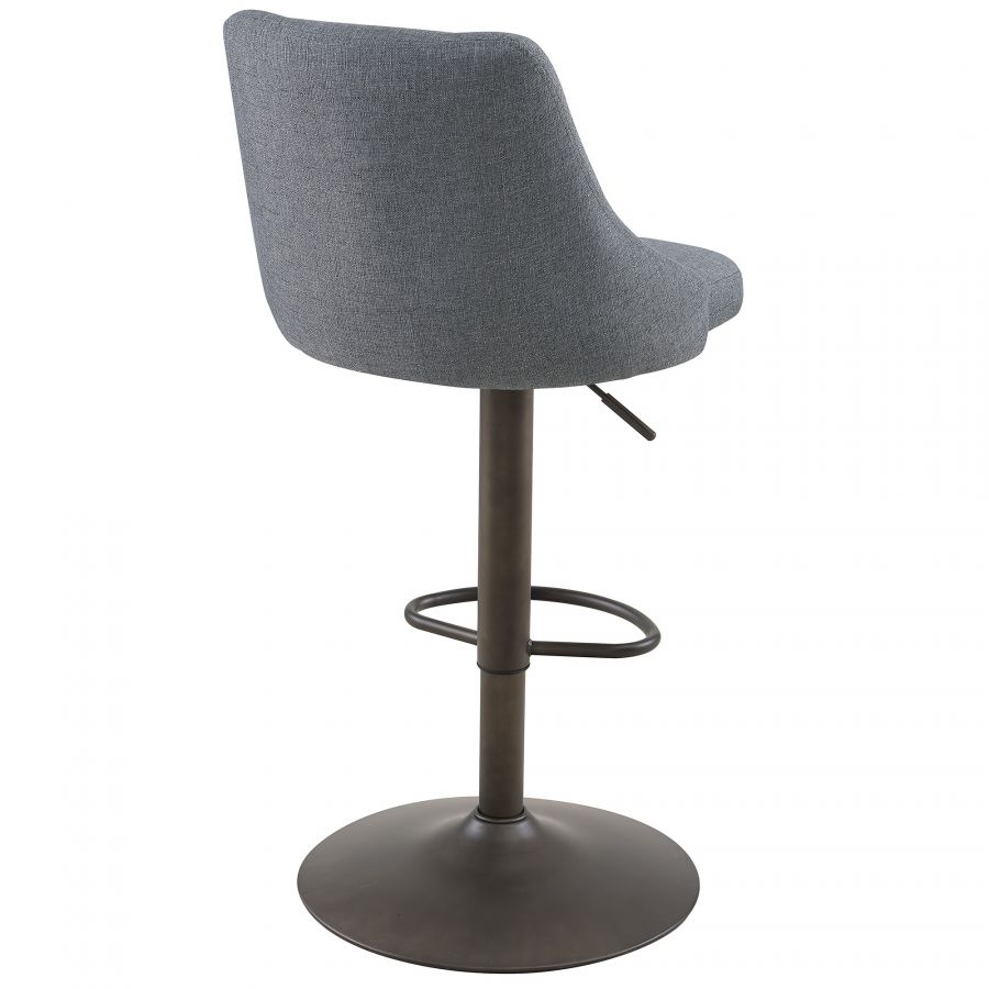 Adyson Grey Air Lift Stool