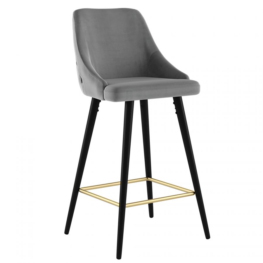 Roxanne Grey Counter Stool