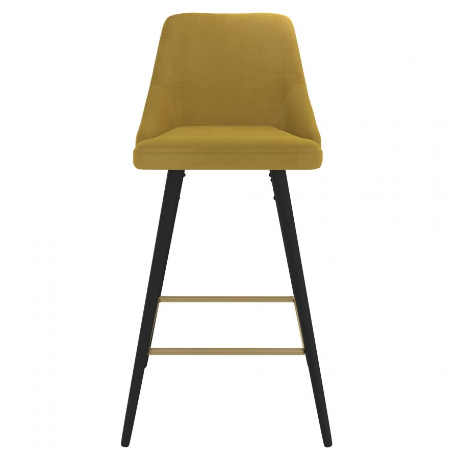 Roxanne Mustard Counter Stool