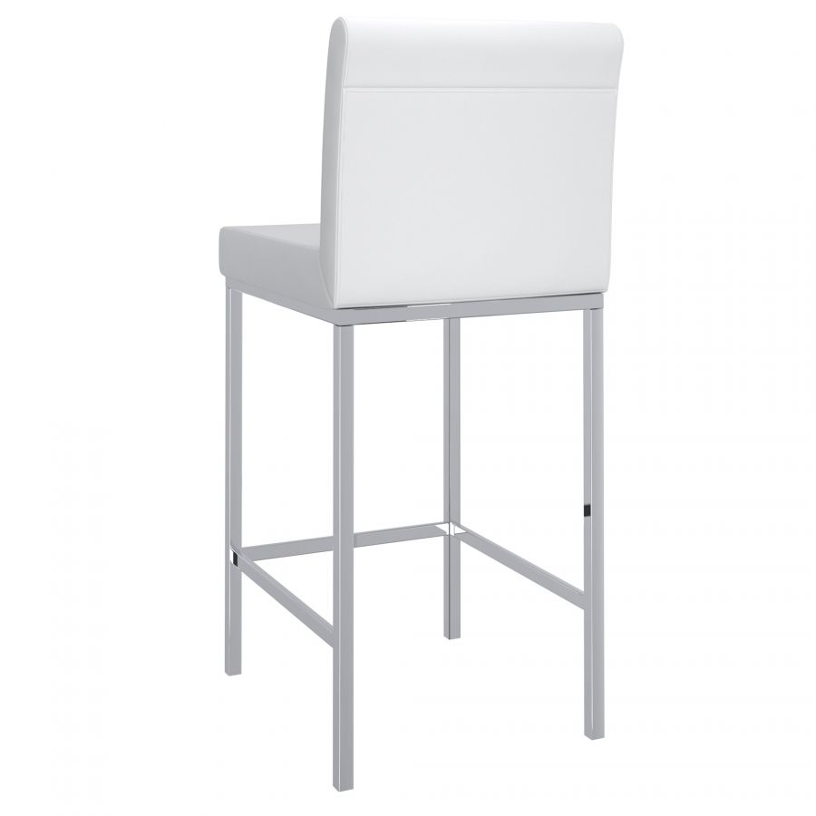 Porto White Counter Stool