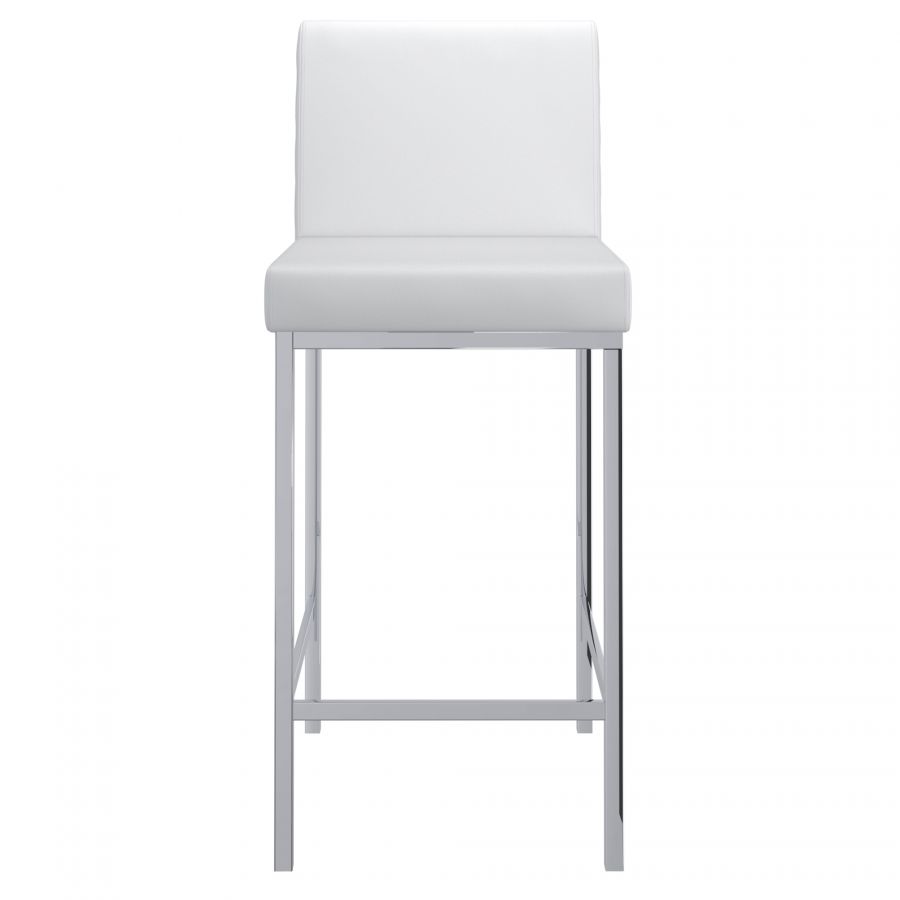 Porto White Counter Stool