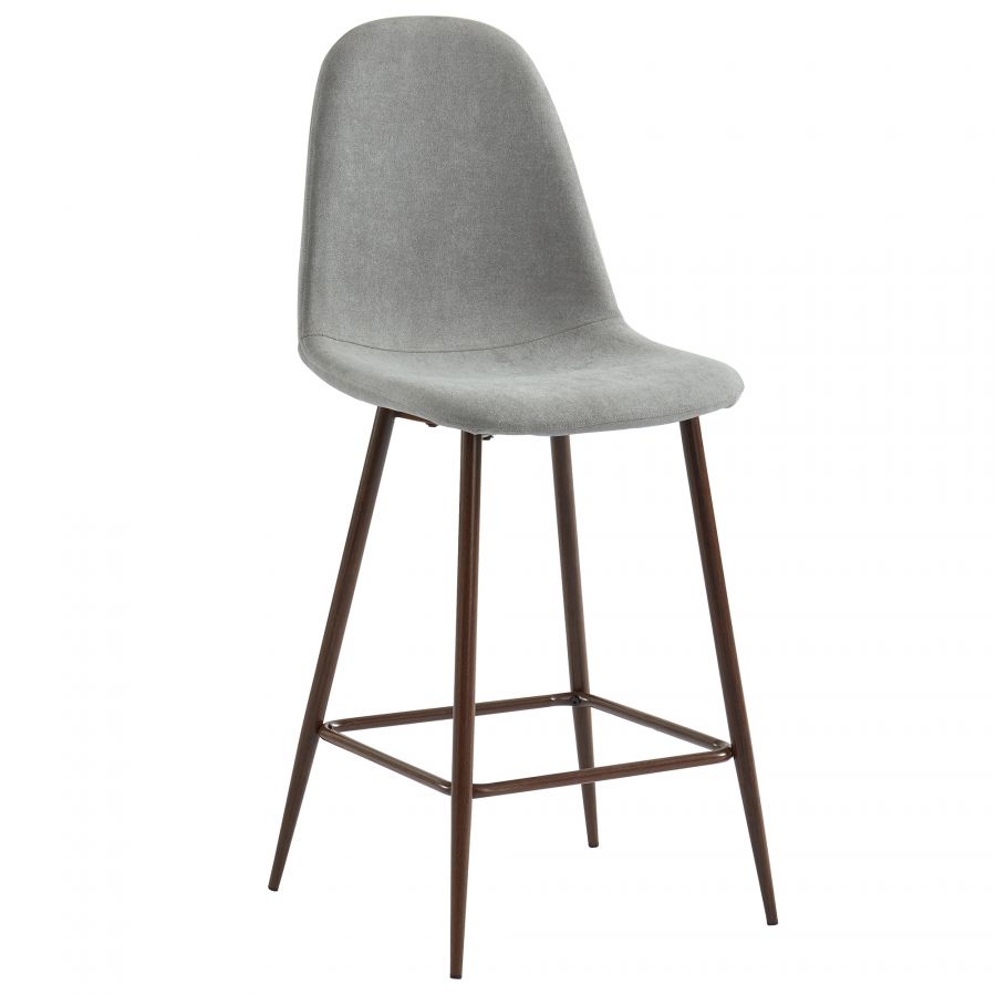 Onio Grey - Walnut Counter Stool
