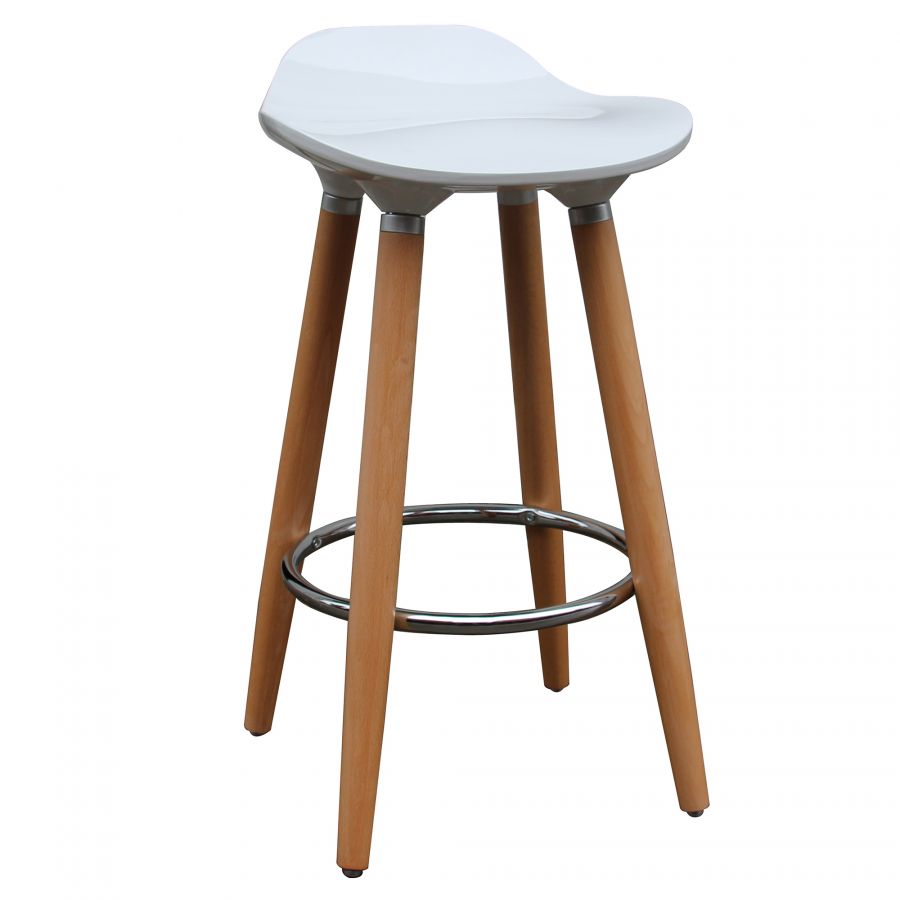 Trex White Counter Stool