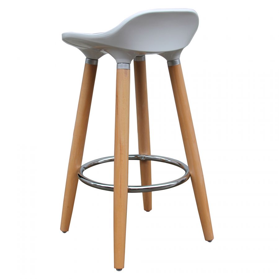 Trex White Counter Stool