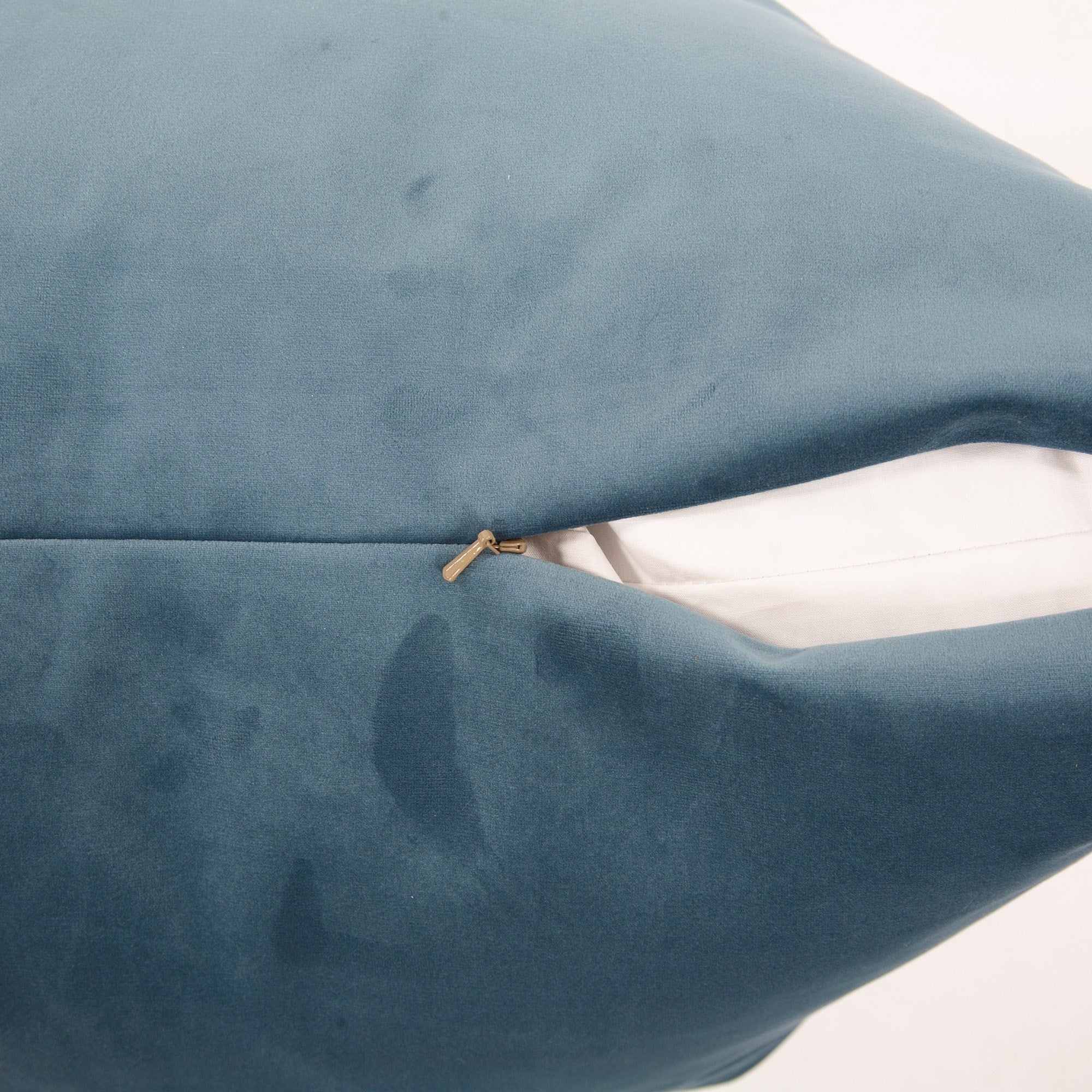 Bella Teal Down Pillow- 24" x 24"